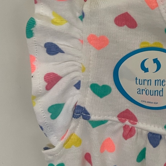 Carter's Heart Print Baby Dress - Picture 3 of 7